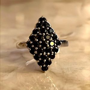 Black Spinel Ring